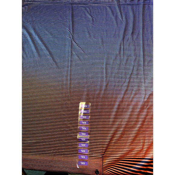 Greg Norman Mens XXL Play Dry Polo Shirt Dubarry Striped Moisture Wicking UPF 30 - Picture 6 of 6